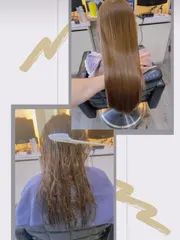 縮毛矯正作品，設計師 Kiki，台中西屯區Ek hair salon