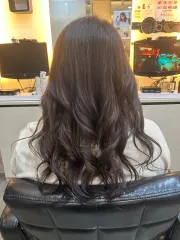 韓式捲髮作品，設計師 Kiki，台中西屯區Ek hair salon