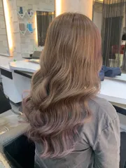 霧感髮色作品，設計師 Bella，高雄三民區EH Hair Salon