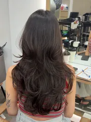 韓系高層次燙作品，設計師 黃米呀 (Mia)，台南中西區台南kommhair 中山店