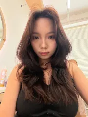 細軟髮層次燙作品，設計師 黃米呀 (Mia)，台南中西區台南kommhair 中山店