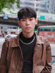 微分碎蓋、男士髮型