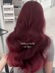 免漂莓果紅♥️作品，設計師 VAVA，台南東區komm南紡店