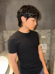 韓系紋理燙髮作品，設計師 TT，高雄鼓山區Round2