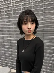 外翹層次短髮作品，設計師 Vic，桃園桃園區KOWA