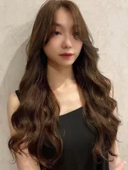 長髮水波紋作品，設計師 Alice，台北萬華區Root hair