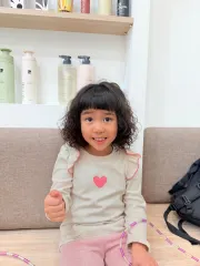 小女孩QQ捲作品，設計師 Cookie🎀，高雄三民區沐嵐美學