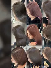 女生免瞟霧染風作品，設計師 nc2.yp，桃園蘆竹區NC2 hair salon桃園南崁店