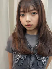 韓系層次剪作品，設計師 ✂️Reson(瑞森），新北永和區永和居髮廊