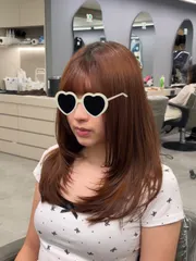 層次剪作品，設計師 𝑱𝒆𝒔𝒔𝒊𝒆潔西🫶🏻，台北大安區Epoch salon