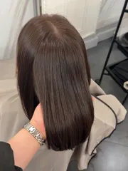 生活髮色-霧感棕作品，設計師 楊七，台北中山區Komm Hair 台北中山北店