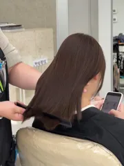 日常生活色染髮作品，設計師 楊七，台北中山區Komm Hair 台北中山北店