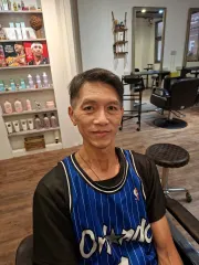 男士剪裁作品，設計師 Robert，基隆仁愛區空間space