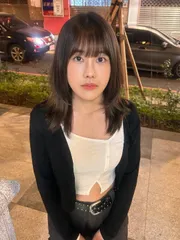 層次剪/縮毛矯正作品，設計師 Tami，新北中和區V720