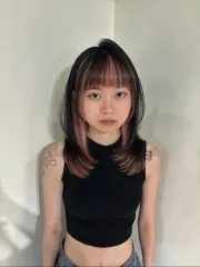 層次剪/內層染作品，設計師 Tami，新北中和區V720