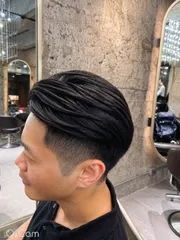 韓式男生髮型作品，設計師 ELAN_VINCENT，台北大安區Alan journ'o hair.nails. makeup. design