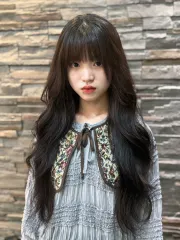 韓系大波浪作品，設計師 莎菈Sarah，台南中西區JT Hair Salon