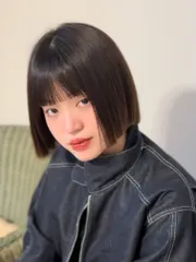 短髮一刀切作品，設計師 莎菈Sarah，台南中西區JT Hair Salon