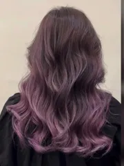 手刷染作品，設計師 Kimi，台中南屯區E.L hair salon