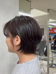 精靈短髮作品，設計師 Sam，台北大安區Round 2 大安店
