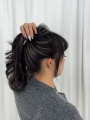 韓系線條染作品，設計師 劉Eva，台中北屯區Scoii hair 太原店