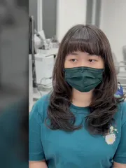 縮毛燙｜層次燙｜韓系層次剪