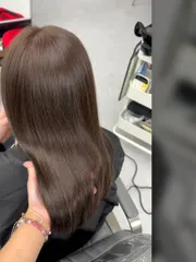 霧感免漂髮色｜霧冷棕｜霧棕色｜剪髮