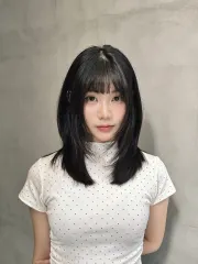 韓系層次作品，設計師 陳瑋，台北大同區H2O_salon