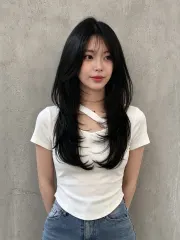 韓系層次作品，設計師 陳瑋，台北大同區H2O_salon