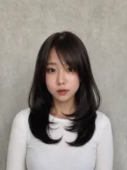 韓系層次燙作品，設計師 陳瑋，台北大同區H2O_salon