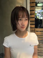 日系短髮作品，設計師 陳瑋，台北大同區H2O_salon