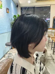 韓系層次剪作品，設計師 家蓁，台北松山區Remak美髮工作室