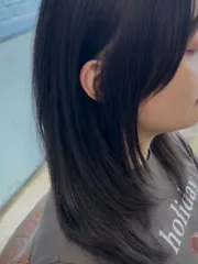 層次感鎖骨髮作品，設計師 家蓁，台北松山區Remak美髮工作室