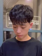 束狀微卷紋理燙