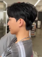 韓系氣墊燙&壓貼燙作品，設計師 Jay，台中北區O3O一中店