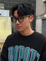 韓系分線紋理燙作品，設計師 Jay，台中北區O3O一中店
