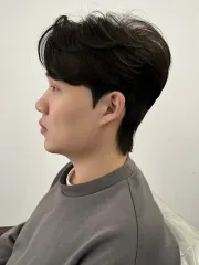 韓系氣墊紋理燙作品，設計師 Jay，台中北區O3O一中店