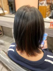 客製化雙層染作品，設計師 Ecko，桃園平鎮區PR造型沙龍