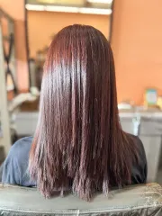 深紅棕作品，設計師 Ecko，桃園中壢區MARA hair atelier