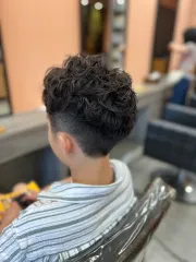 紋理燙作品，設計師 Ecko，桃園中壢區MARA hair atelier