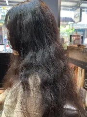 自然捲縮毛矯正燙髮