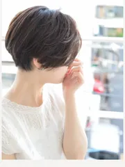 甜美可愛系短髮作品，設計師 David，台北大安區Liber hair