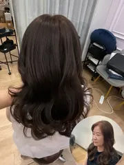 自然感捲髮作品，設計師 安雅~~Amber，新北三峽區SHINE 耀