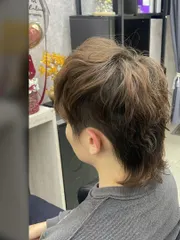 狼尾紋理燙