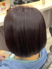 紅棕髮色作品，設計師 Viki，桃園中壢區VI STYLE HAIR