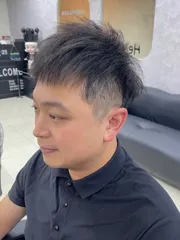 髮根閃電燙作品，設計師 Viki，桃園中壢區VI STYLE HAIR