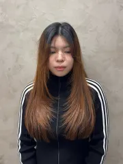 韓系層次剪作品，設計師 蔡Sunny，台北大同區Whenever 赤峰店