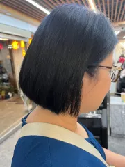 霧感髮色作品，設計師 琦🦔，桃園中壢區定自髮藝