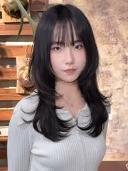 層次感C型捲燙髮