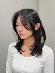 層次剪作品，設計師 AZ，台北大同區Whenever